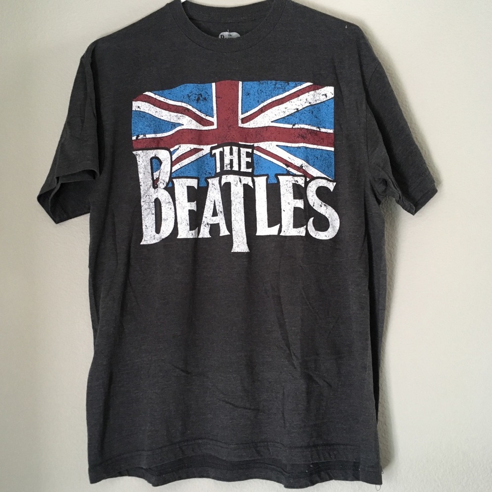 The Beatles Union Jack Graphic Tee